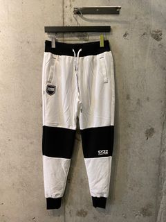 SY32 Border pants/WHITE