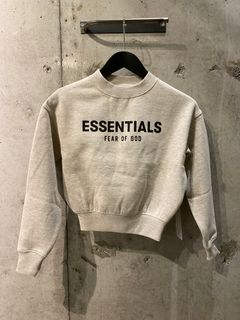 FOG ESSENTIALS (KIDS) crew neck /OATMEAL