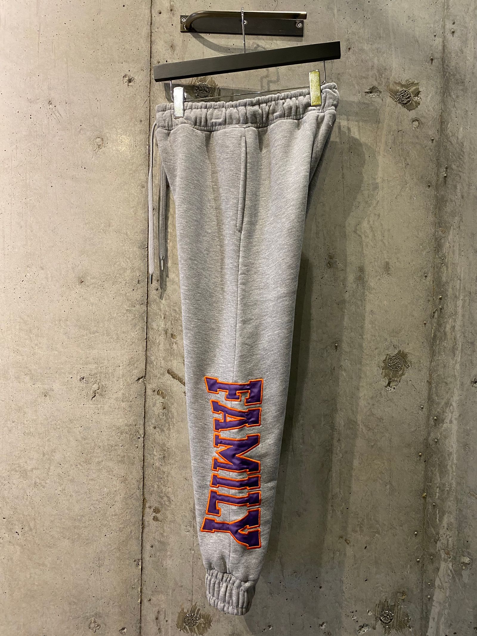 LOGO SWEAT PANTS/gray