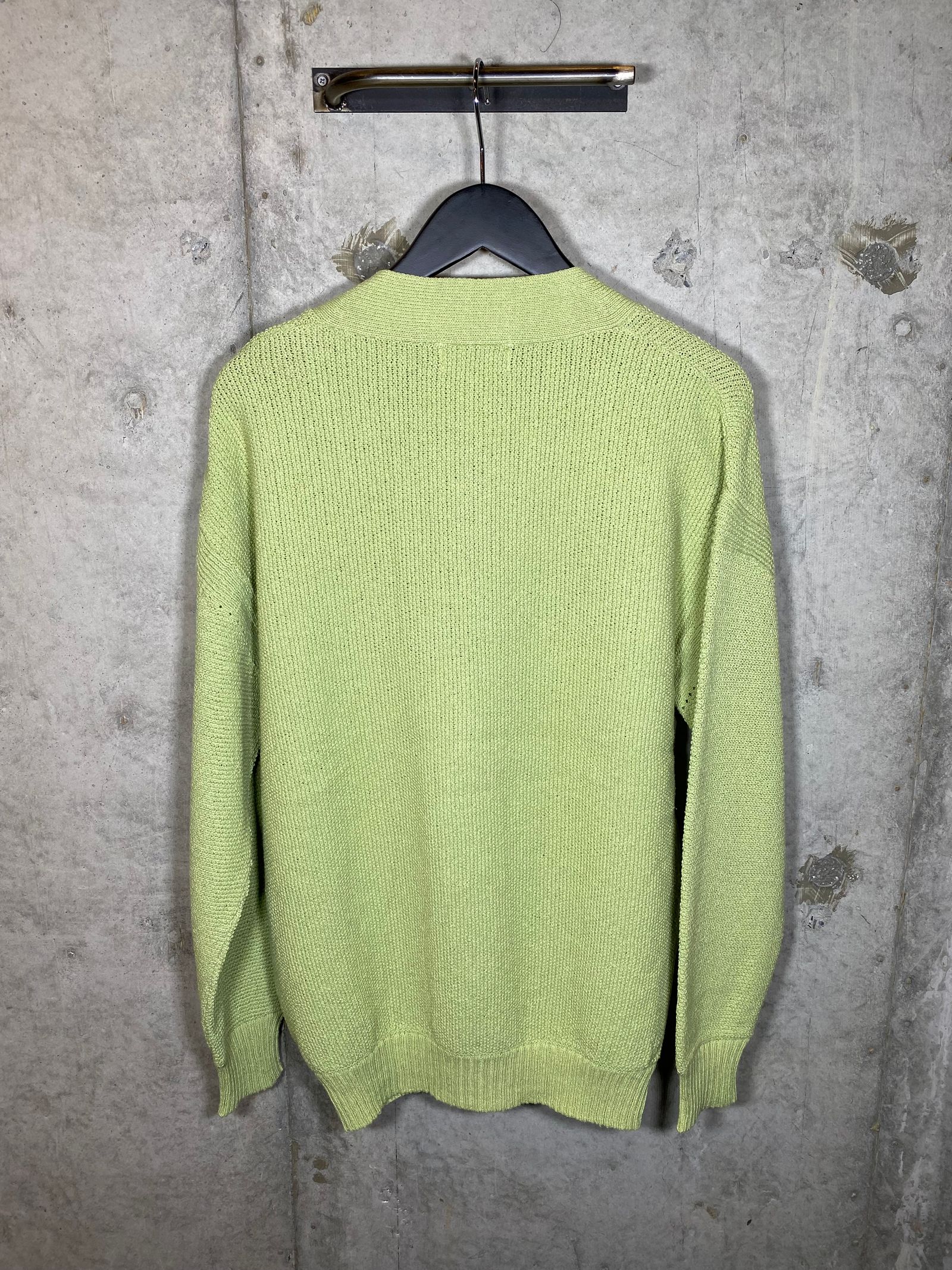 KNIT CARDIGAN/MSEA24S9073/GREEN