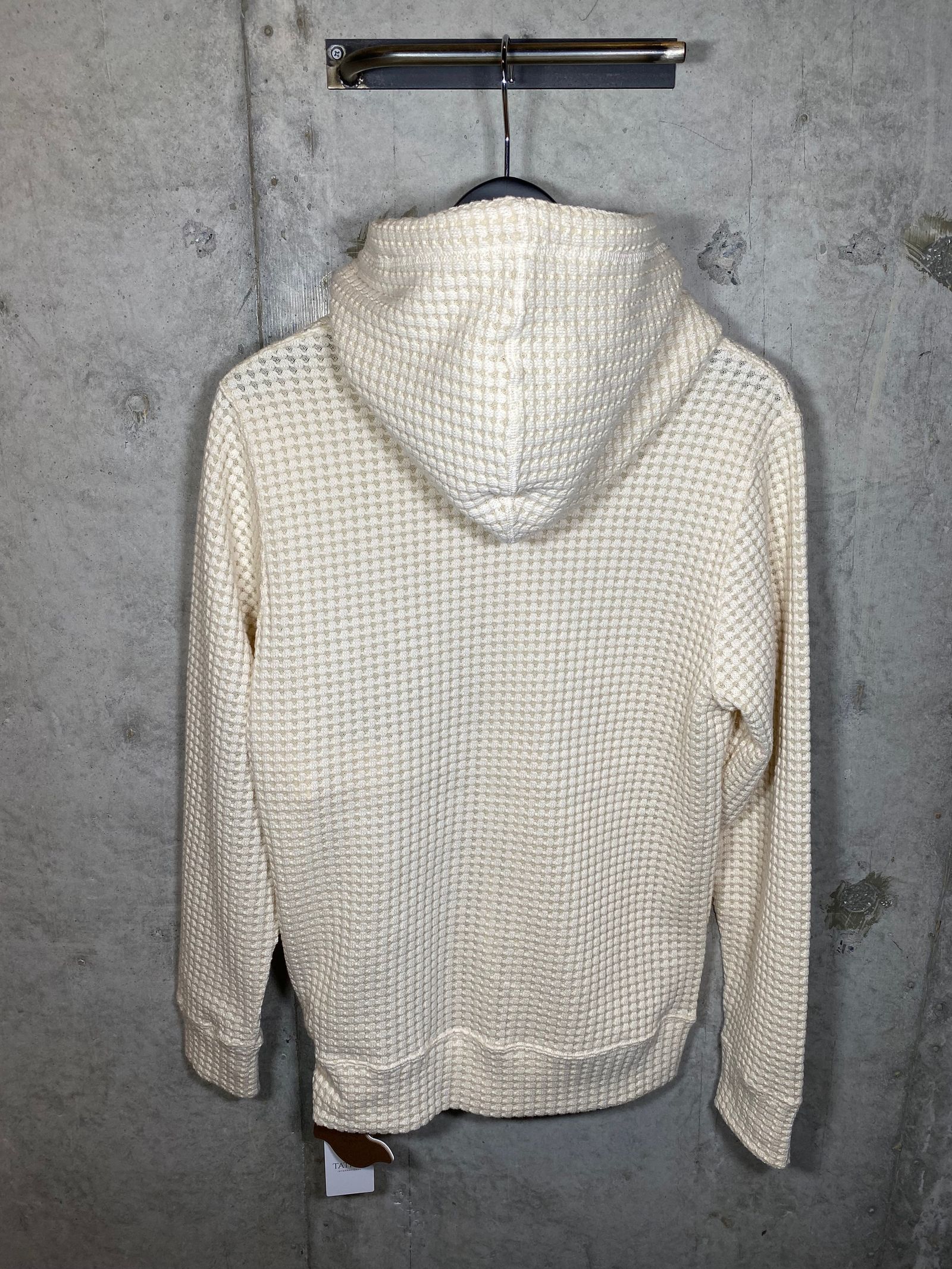 ONI WAFFLE HOODIE/CREAM /MSEA24S5043