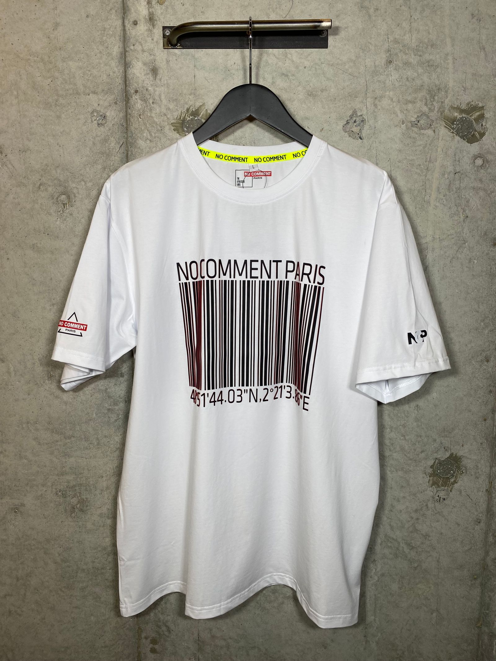 NCP - TM0029 シリコンハードエッジPT半袖クルーネックT/WHITE