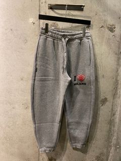 I Love Milano sweat pants / gray