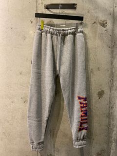 LOGO SWEAT PANTS/gray