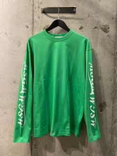 LOGO long sleeve tshirt(green)
