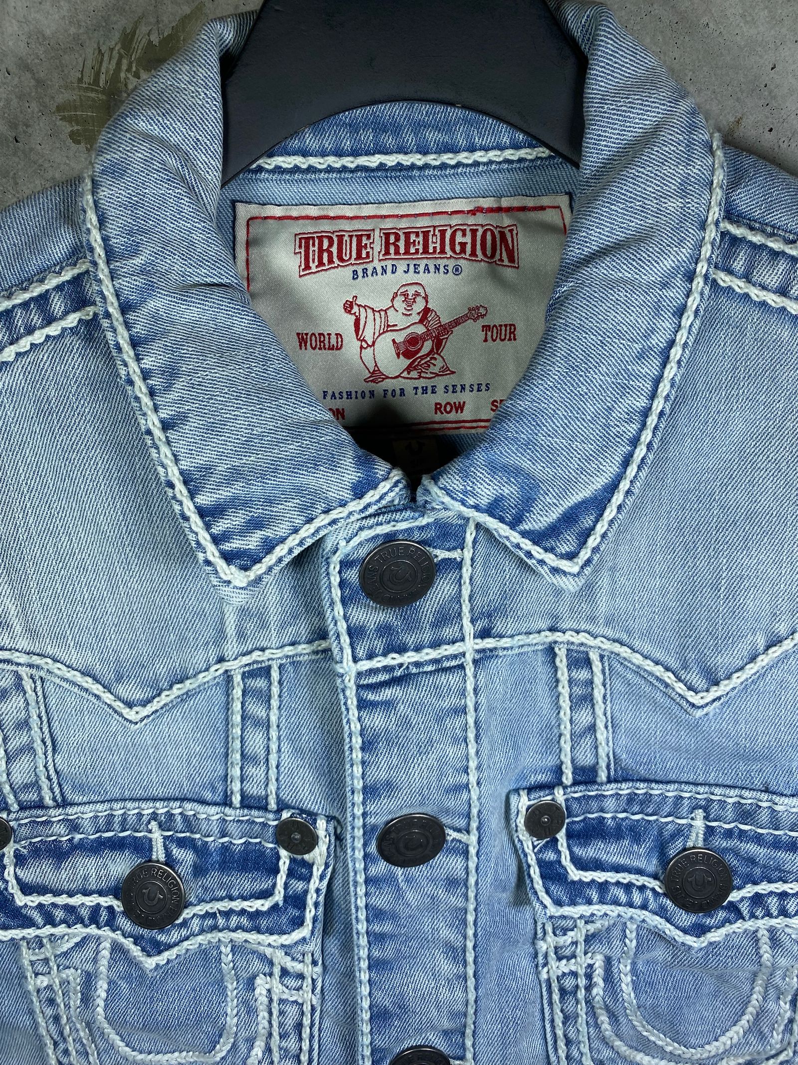 TRUE RELIGION - JIMMY/ JACKET ROPE STITCH | R and another