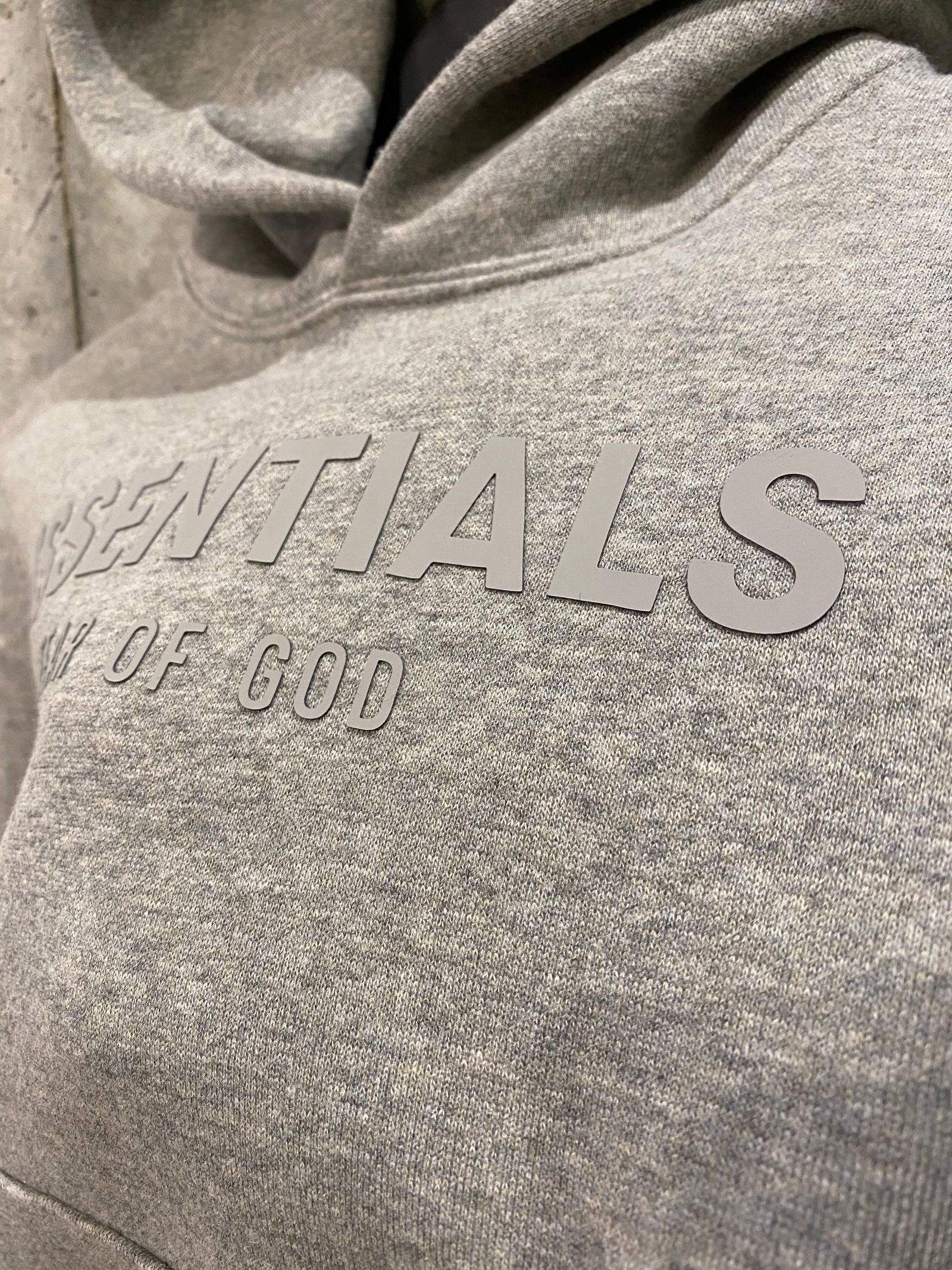 FOG ESSENTIALS PULLOVER HOODIE (KIDS)/HEATHER OAT