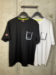 NCP - TM0026 スクエアプリント半袖クルーネックT/BLACK