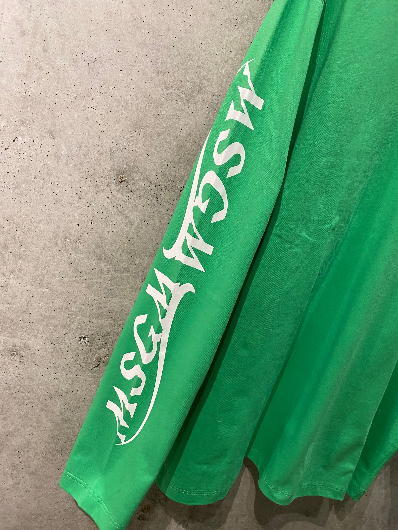 LOGO long sleeve tshirt(green)