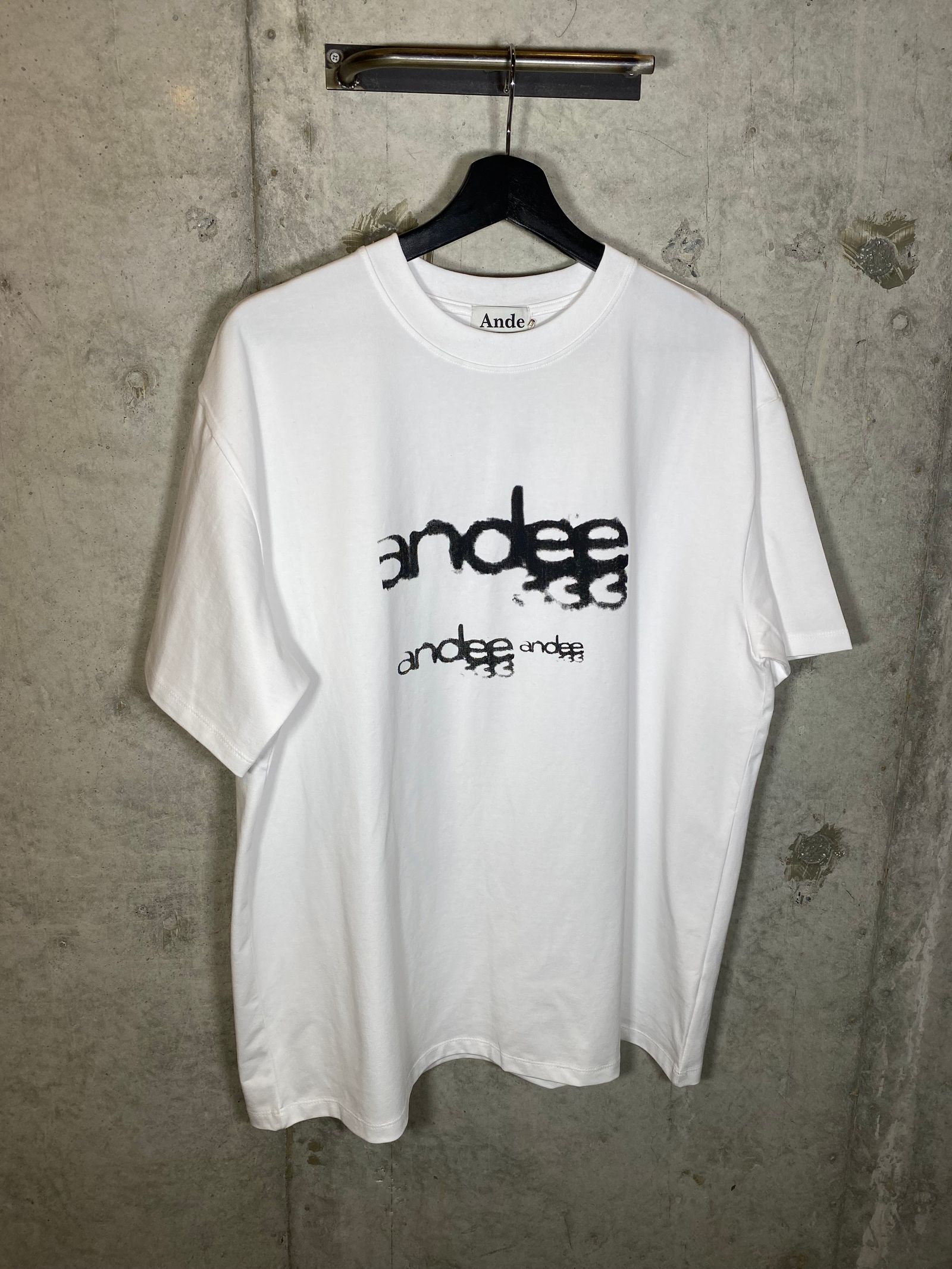 オーバーサイズTEE/ホワイト/フリーサイズ