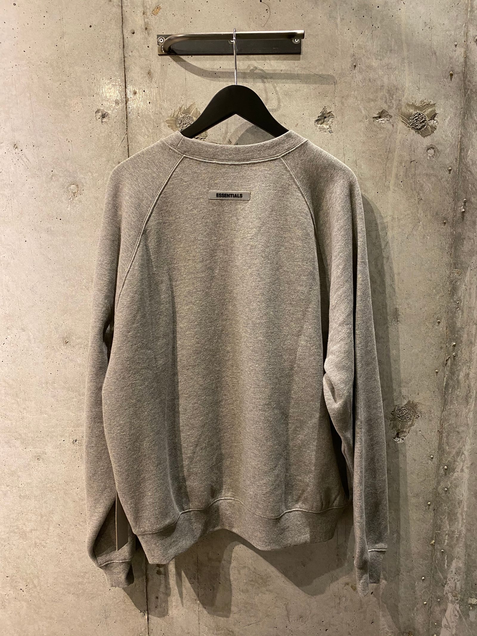 FOG ESSENTIALS crew neck/HEATHER OAT