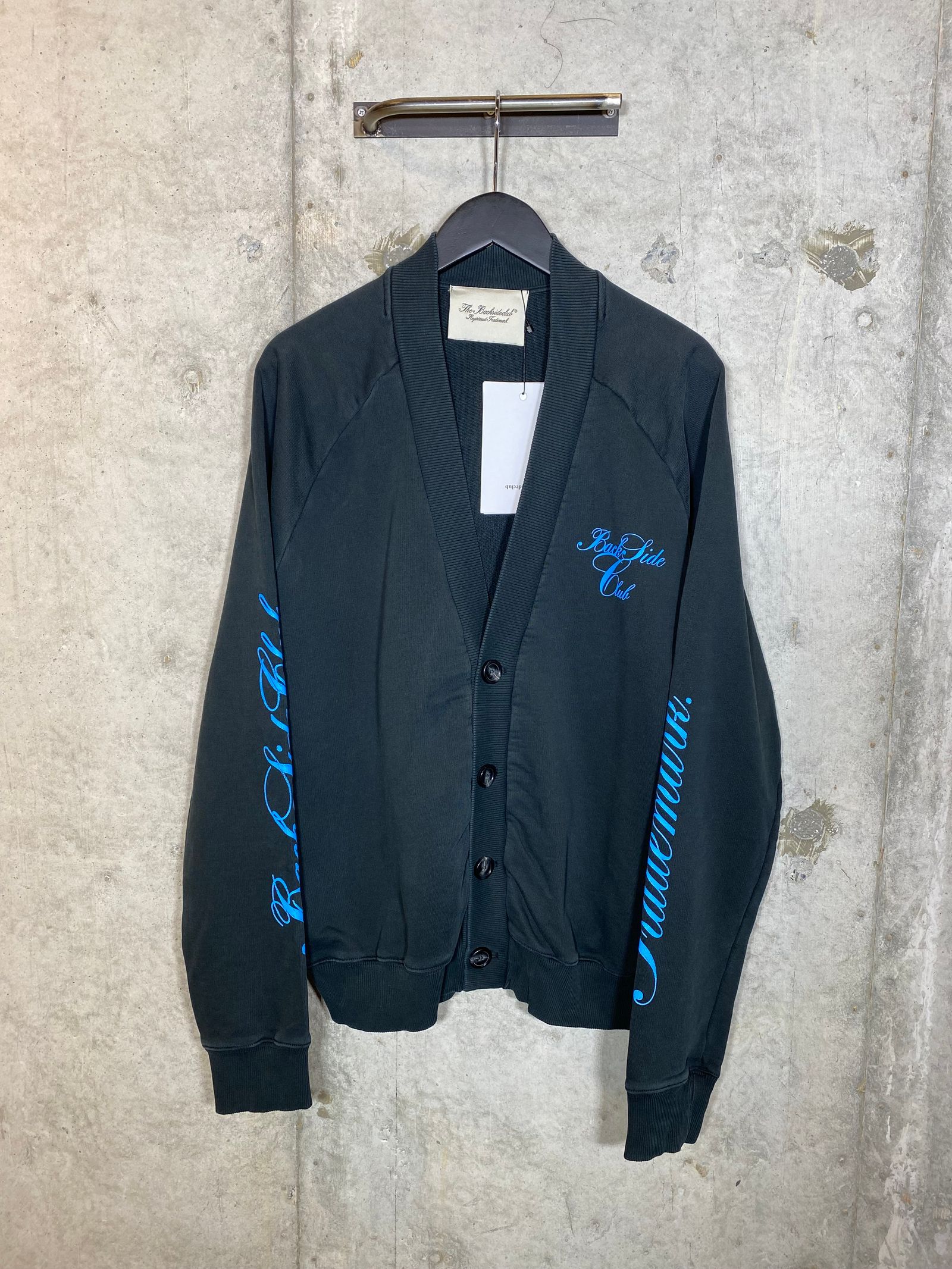 FLEECE CARDIGAN/GRANDE BLACK
