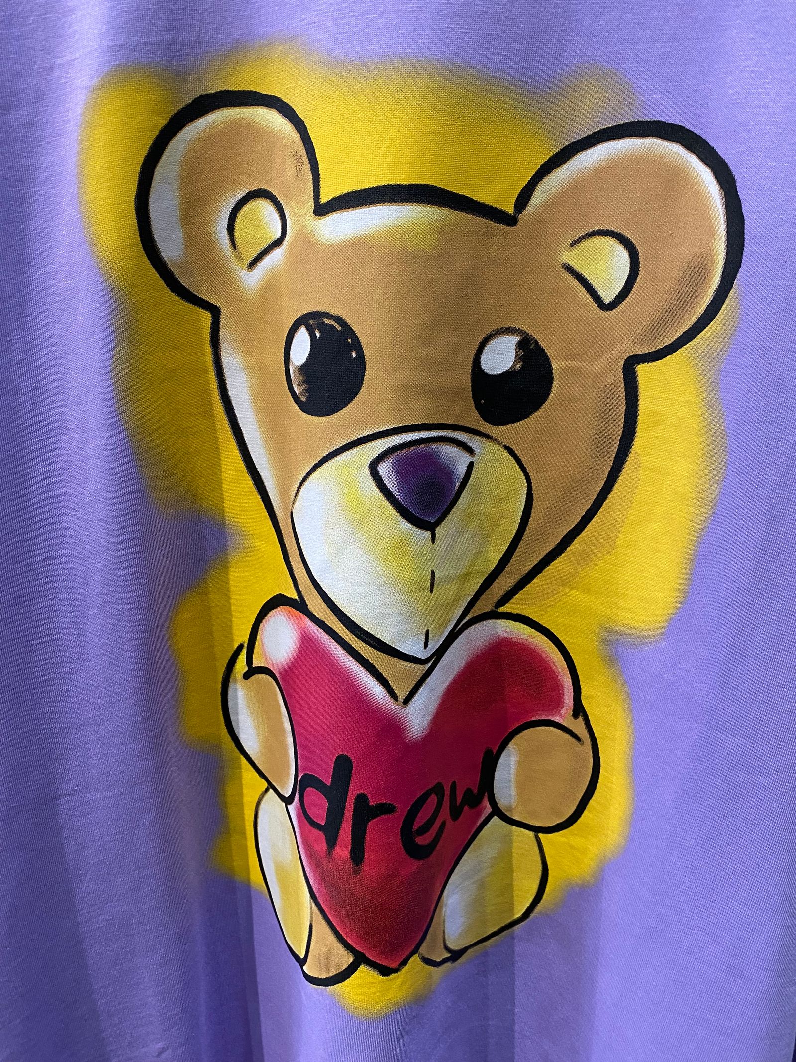 drew house - drew house bear TEE / purple | R and another stories