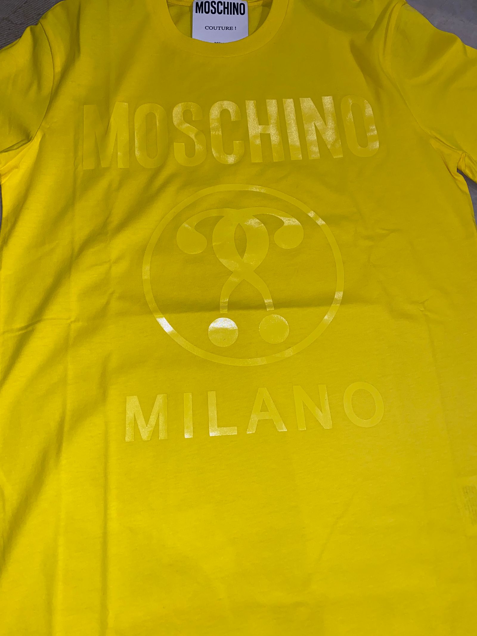 LOGO TSHIRT (yellow)