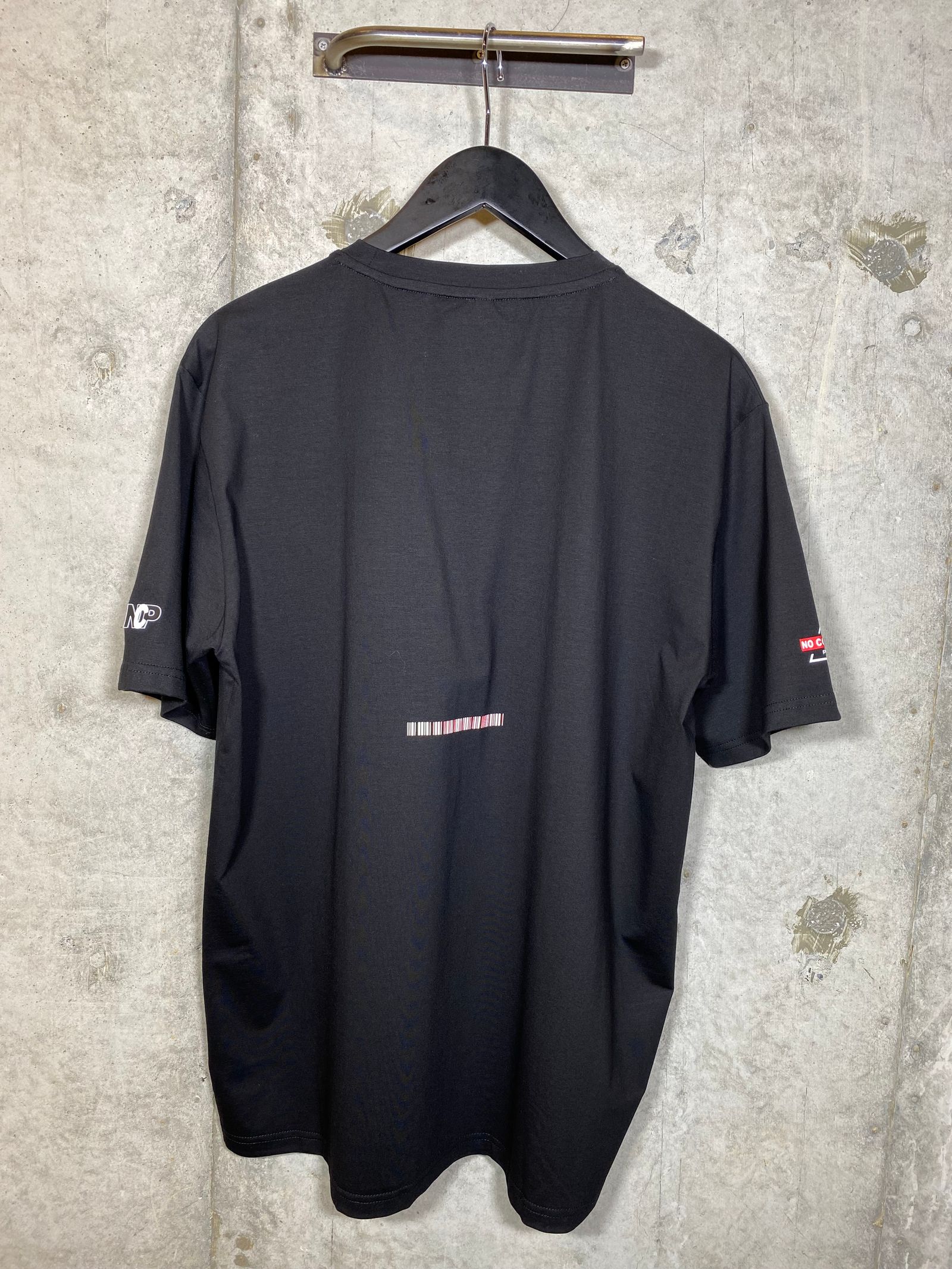 NCP - TM0029 シリコンハードエッジPT半袖クルーネックT/BLACK
