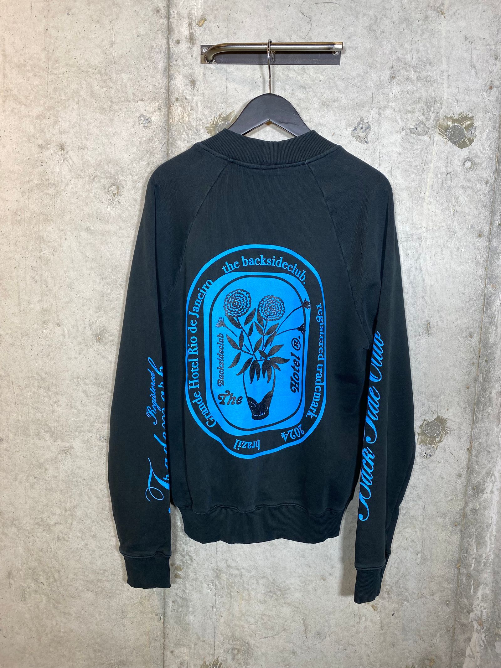 FLEECE CARDIGAN/GRANDE BLACK