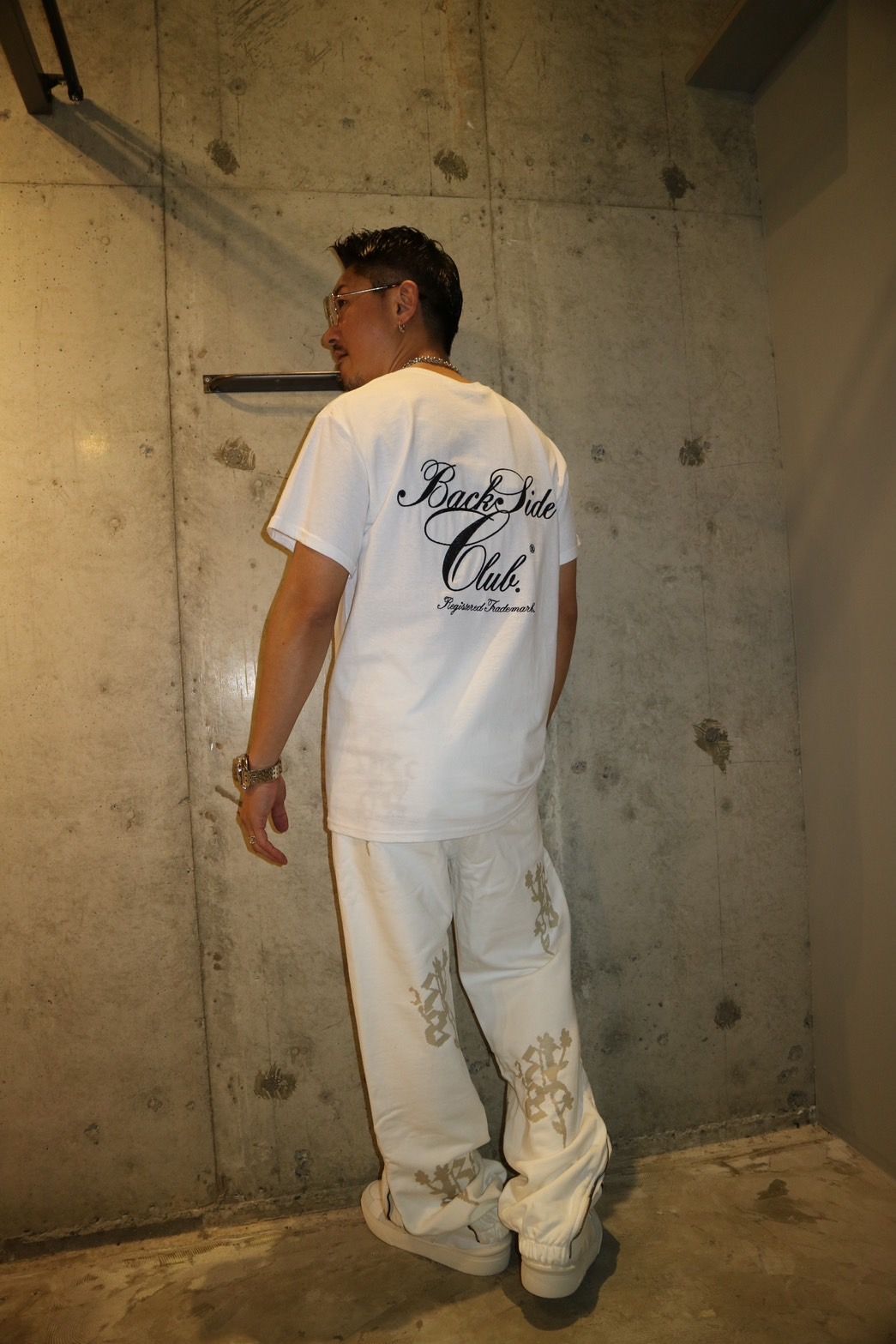 GR TSHIRT/EMBROY WHITE