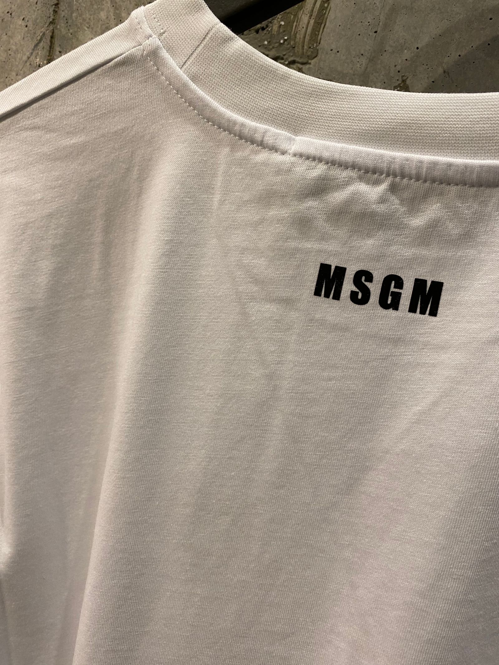 LOGO long sleeve tshirt(white)