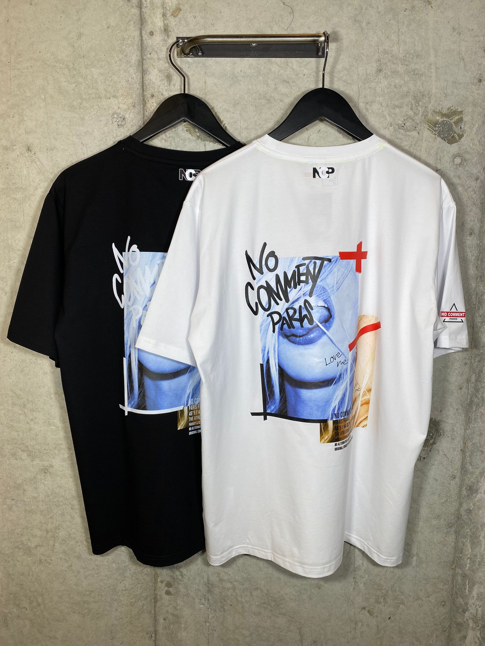 NCP - TM0028 バックフォトPT半袖クルーネックT/WHITE