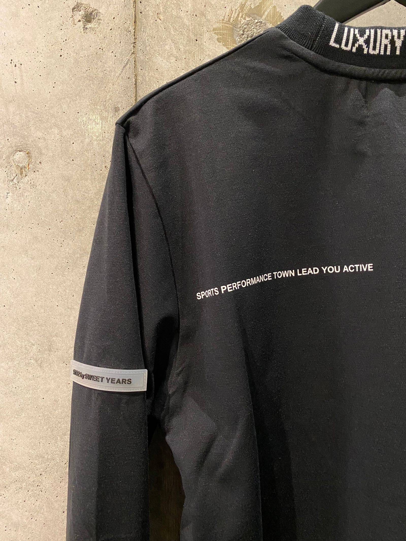 MOOK NECK LONG SHIRTS/WHITE