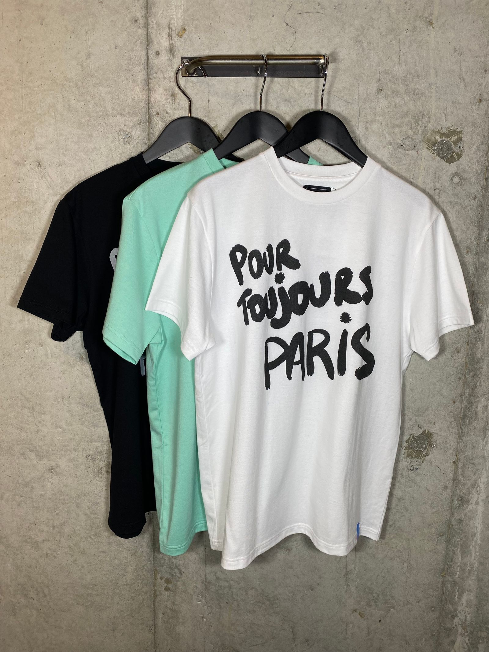 Gabriel T-Shirt / White x Black