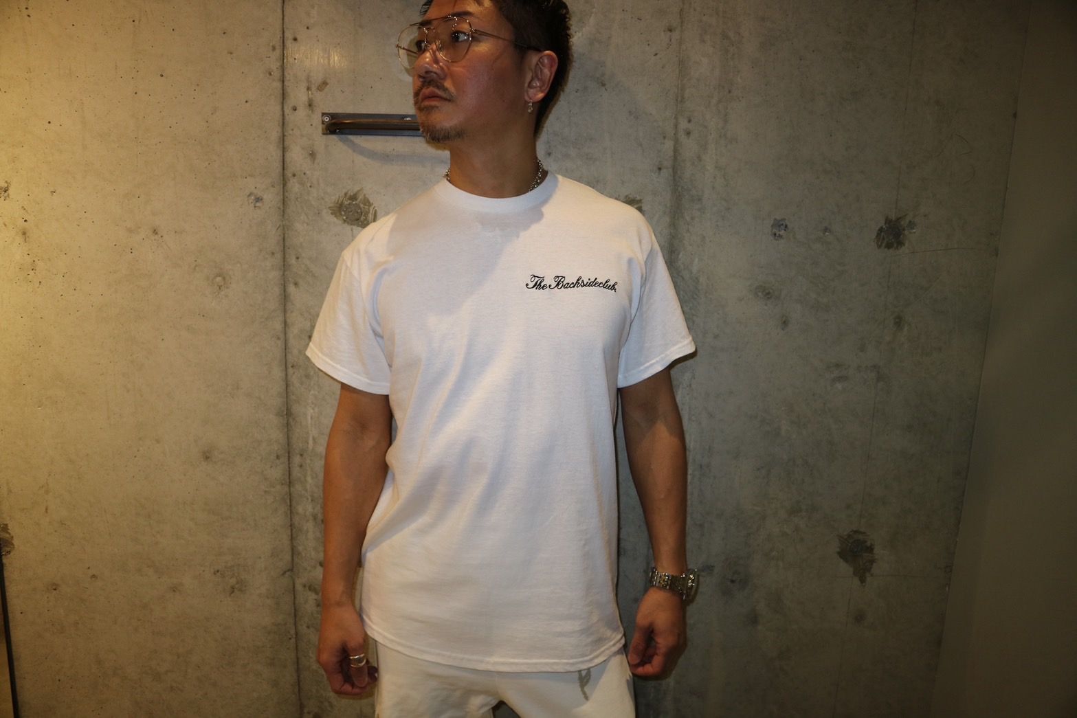 GR TSHIRT/EMBROY WHITE