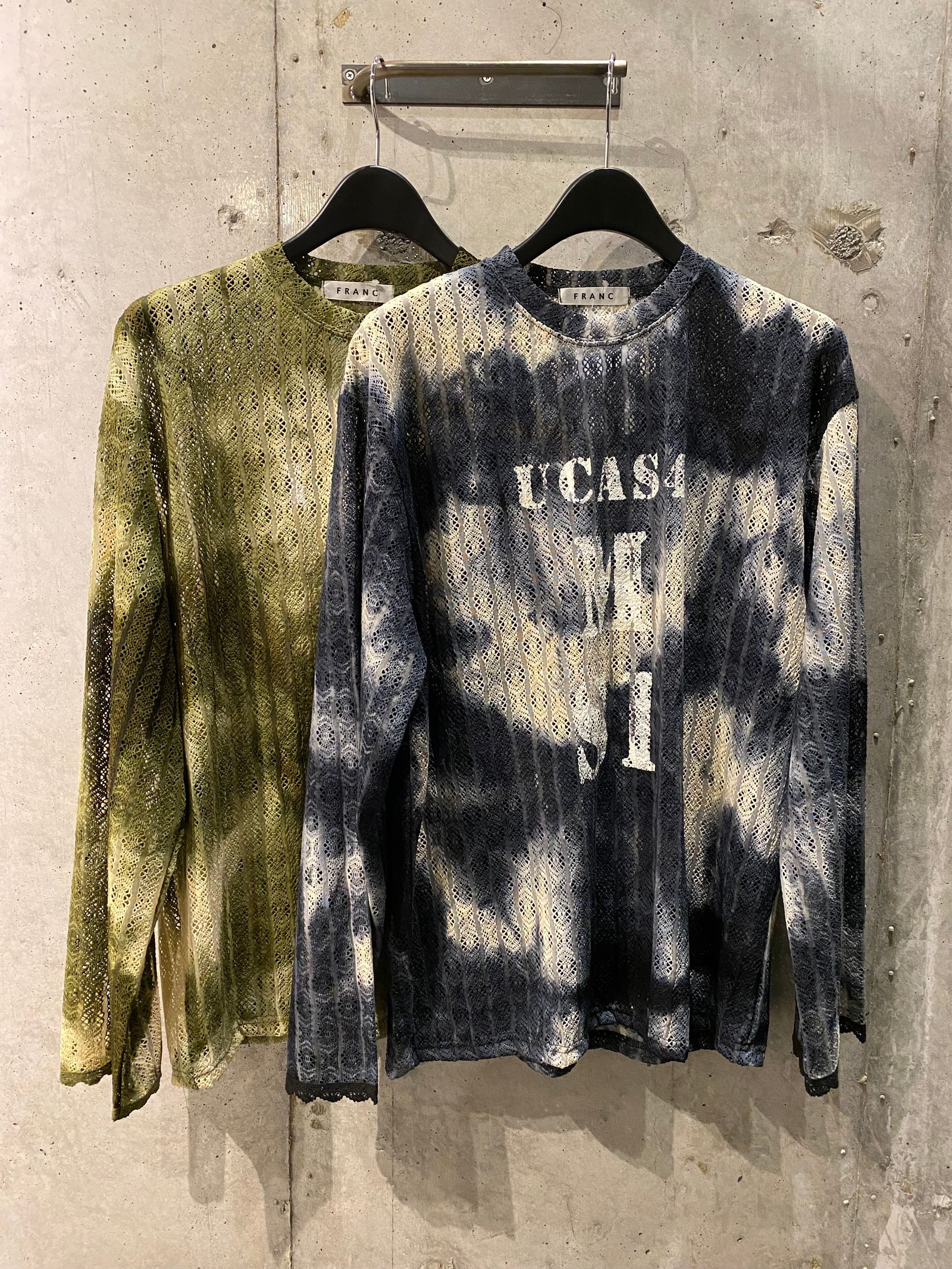 メッシュロンTEE/navy