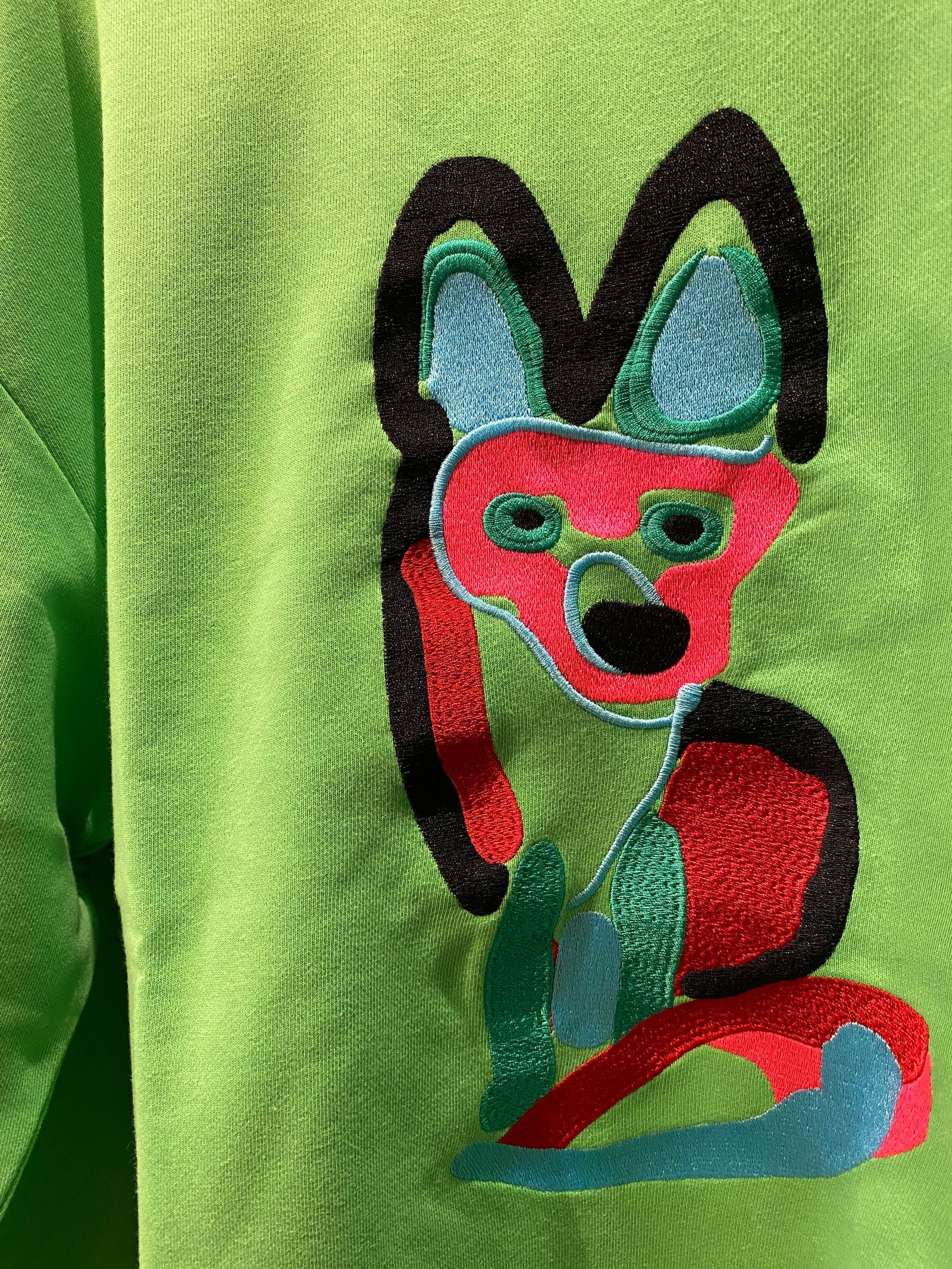 MAISON KITSUNE /trainer GREEN
