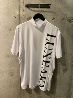 半袖モックネックTシャツ/WHITE