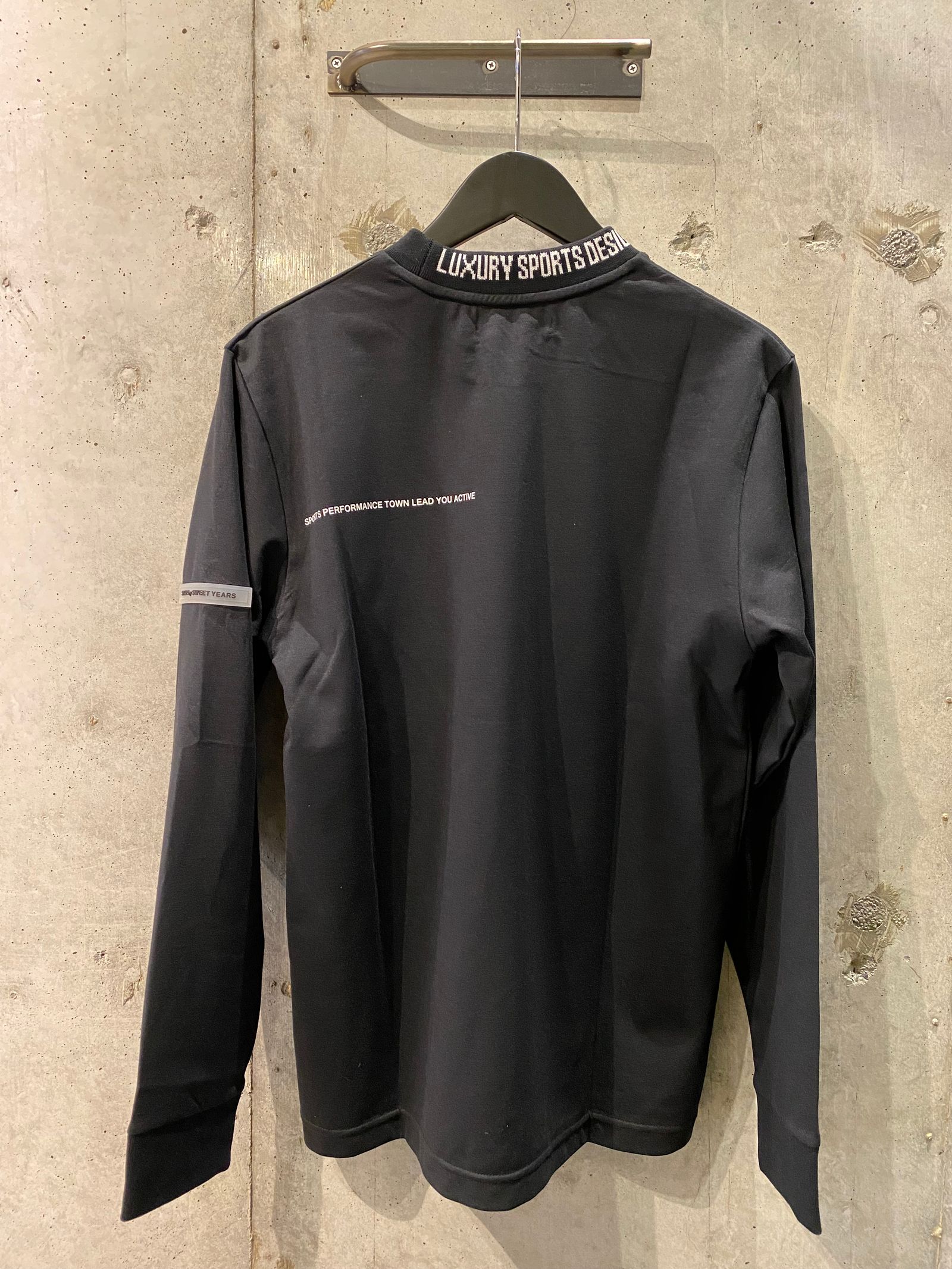 MOOK NECK LONG SHIRTS/WHITE