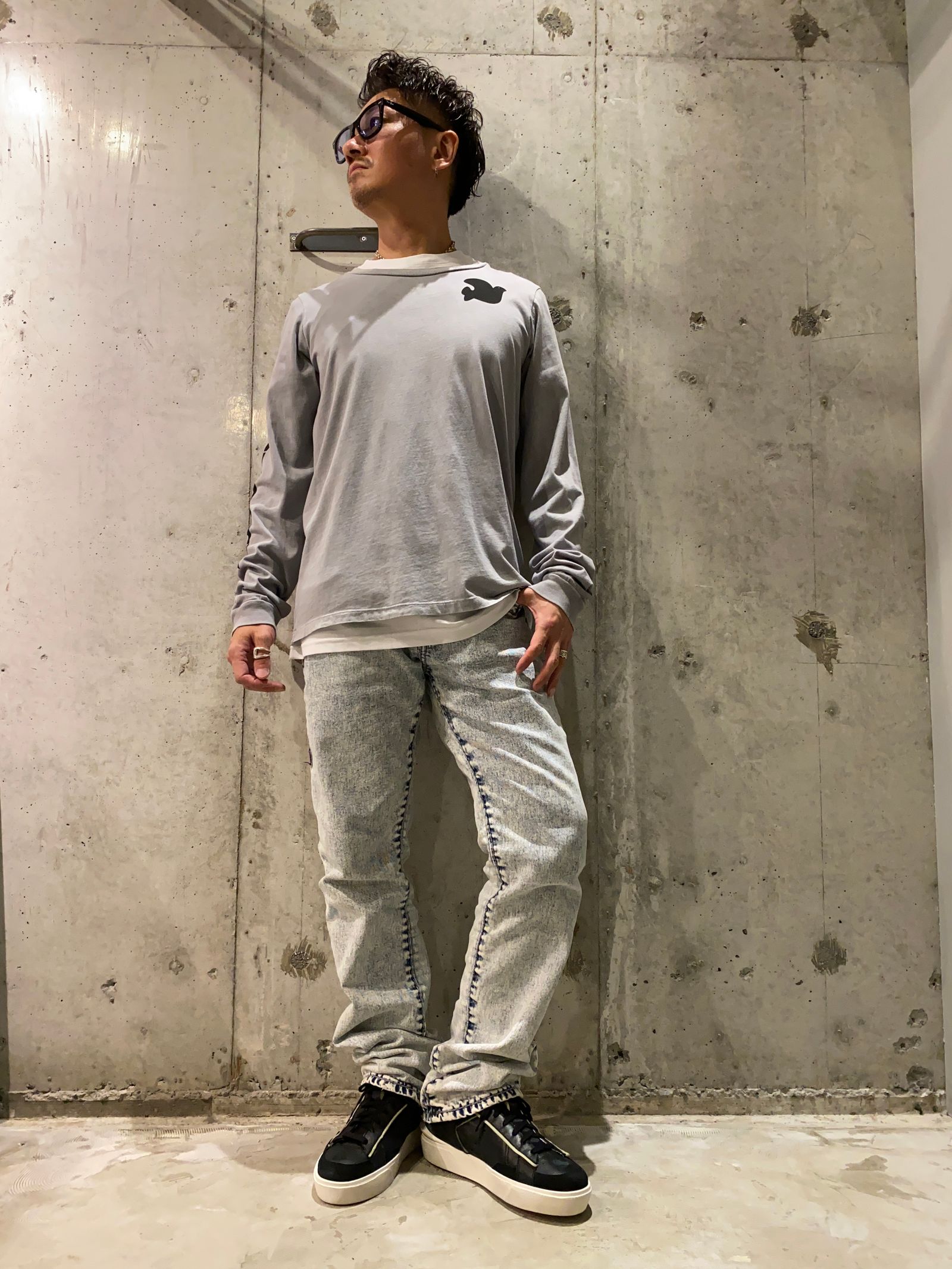 FREECITY SUPERVINTAGE LONG SLEEVE T/slvrk