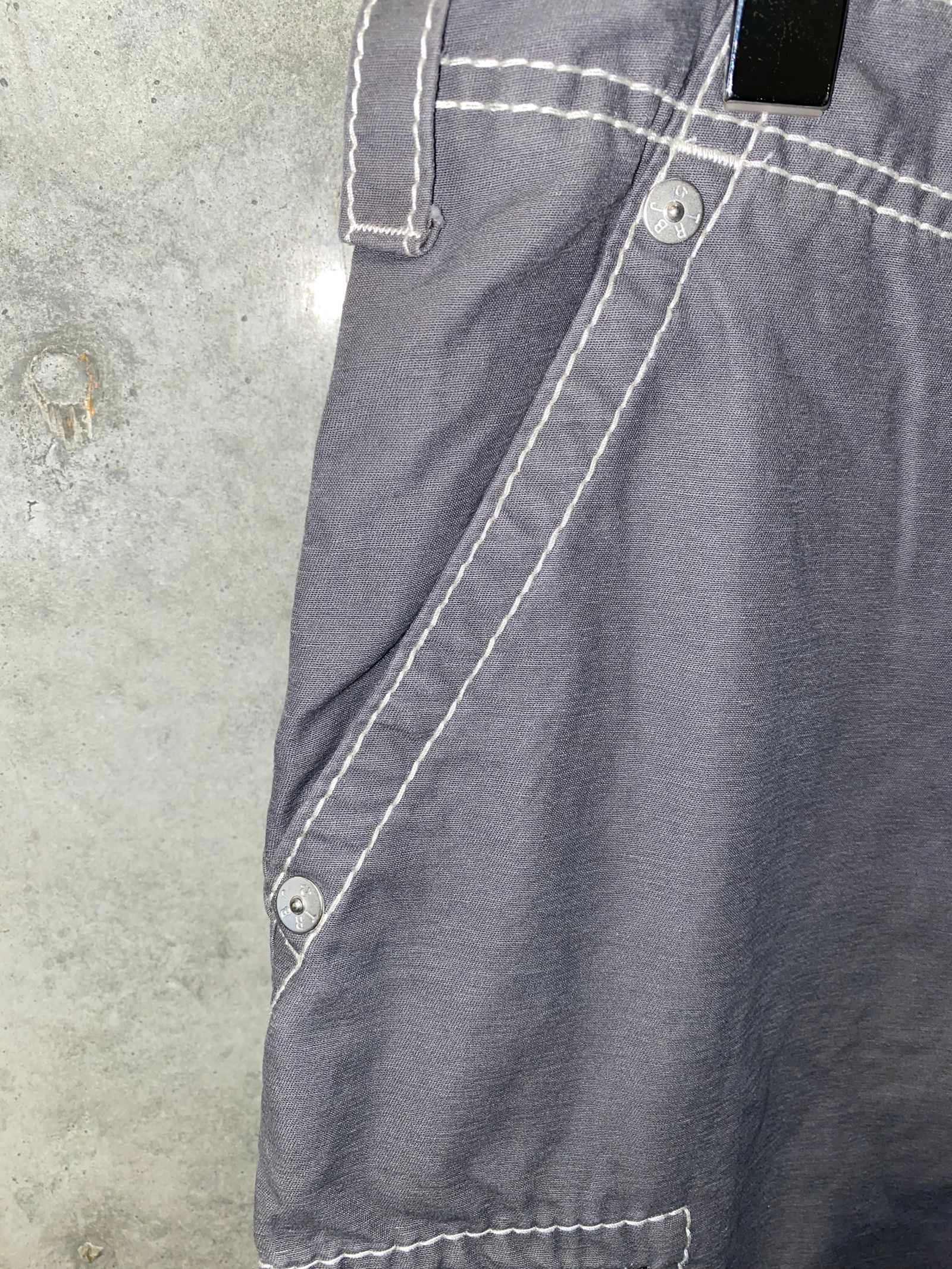 BIG T CLASSIC CARGO SHORTS / GRANITE GREY