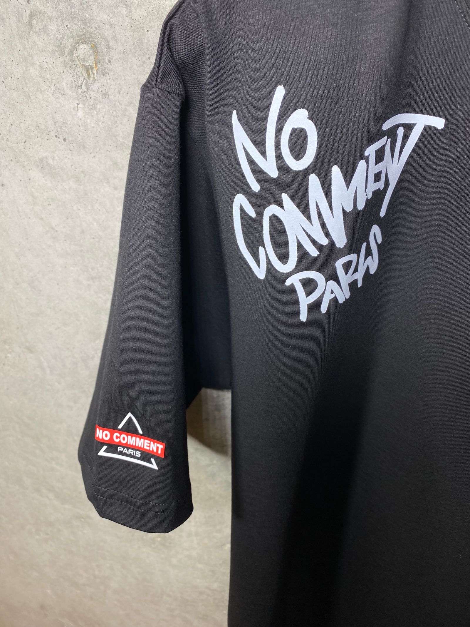 NCP - TM0028 バックフォトPT半袖クルーネックT/BLACK