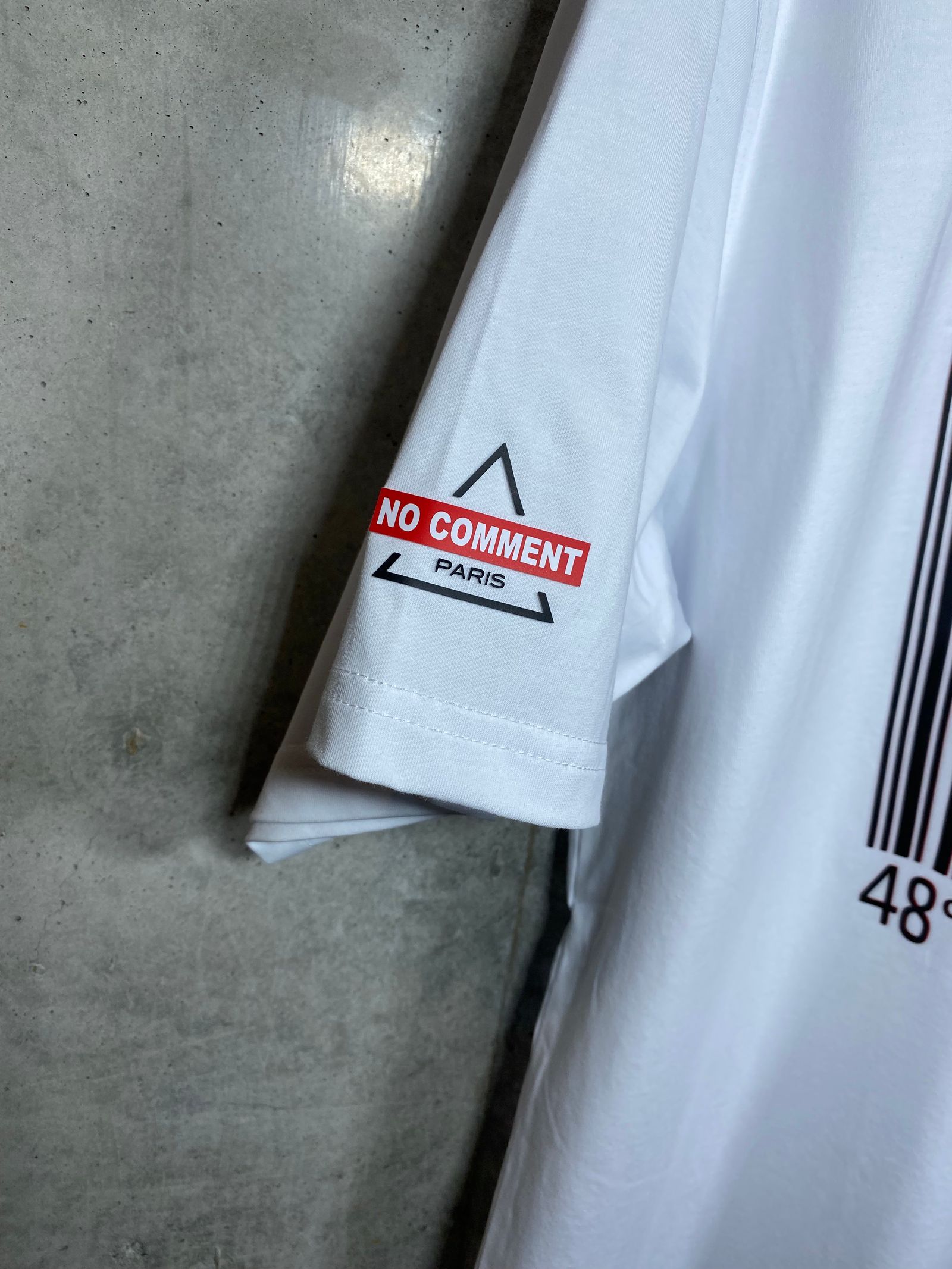 NCP - TM0029 シリコンハードエッジPT半袖クルーネックT/WHITE