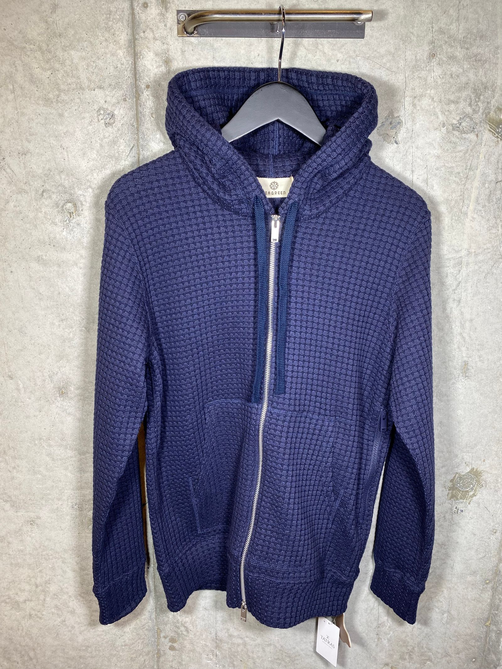 ONI WAFFLE HOODIE/NAVY/MSEA24S5043