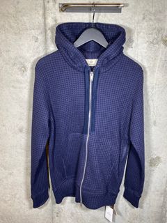 ONI WAFFLE HOODIE/NAVY/MSEA24S5043