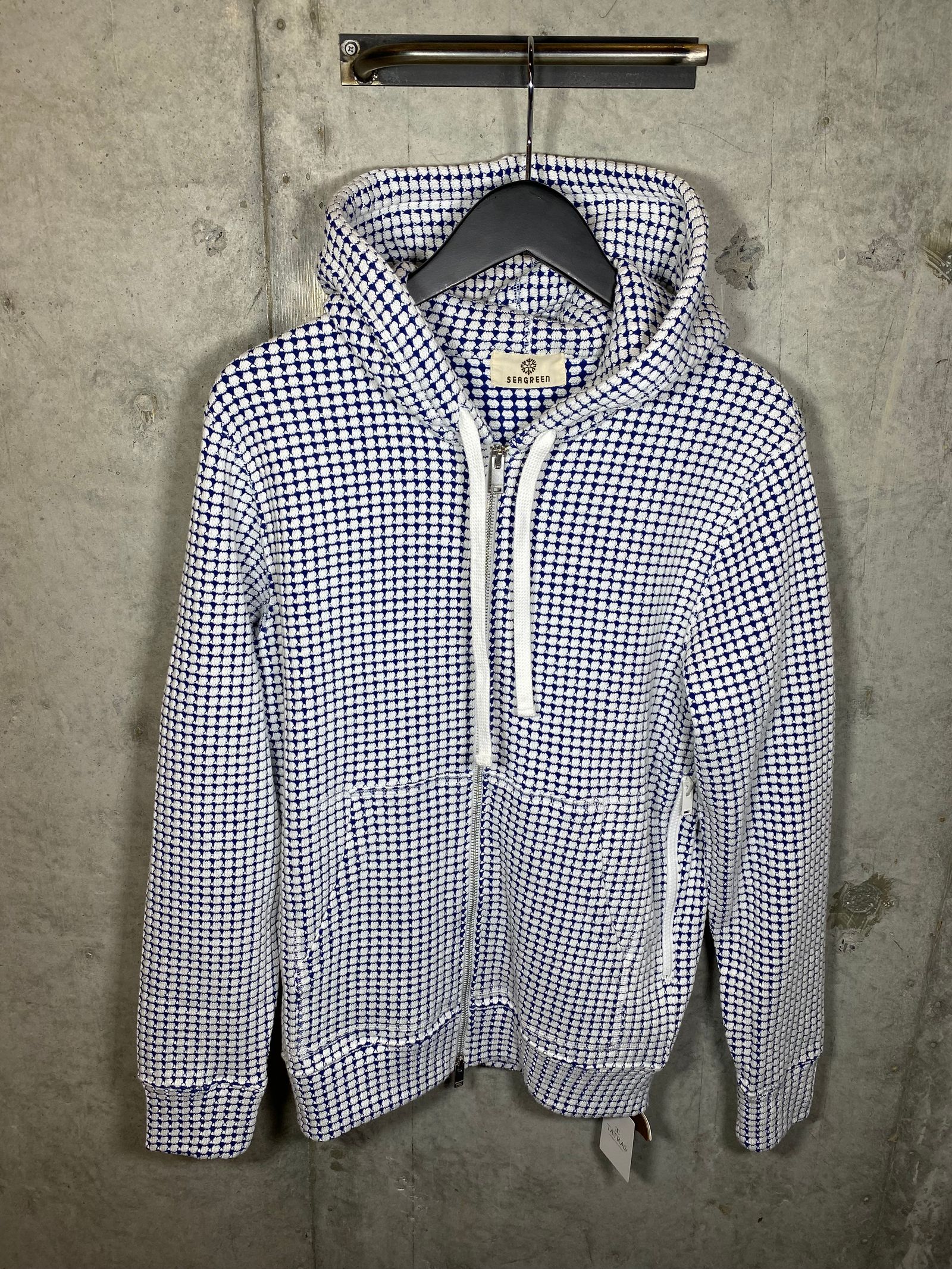 ONI WAFFLE HOODIE/ROYAL/MSEA24S5043