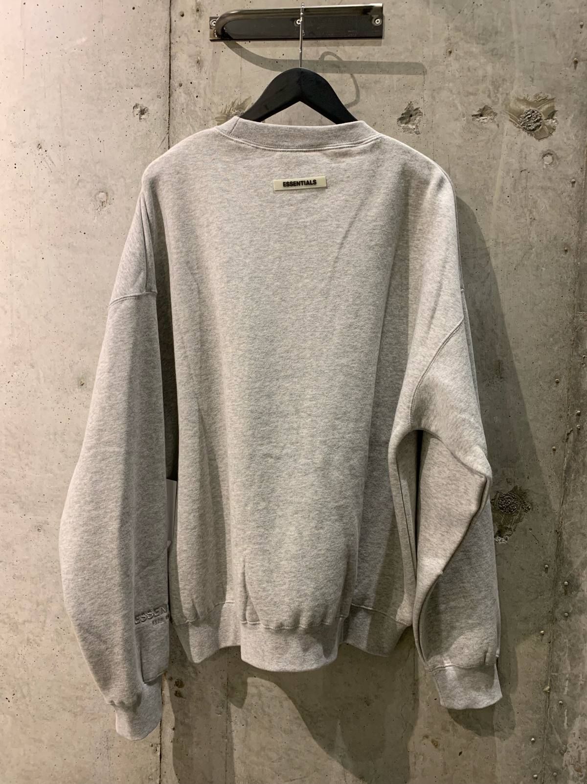 ESSENTIALS FOG SWEAT GREY Crewneck Lサイズ | www.talentchek.com