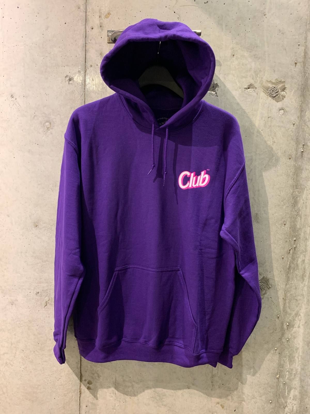 PULLOVER HOODIE/ClubLOGO(purple)