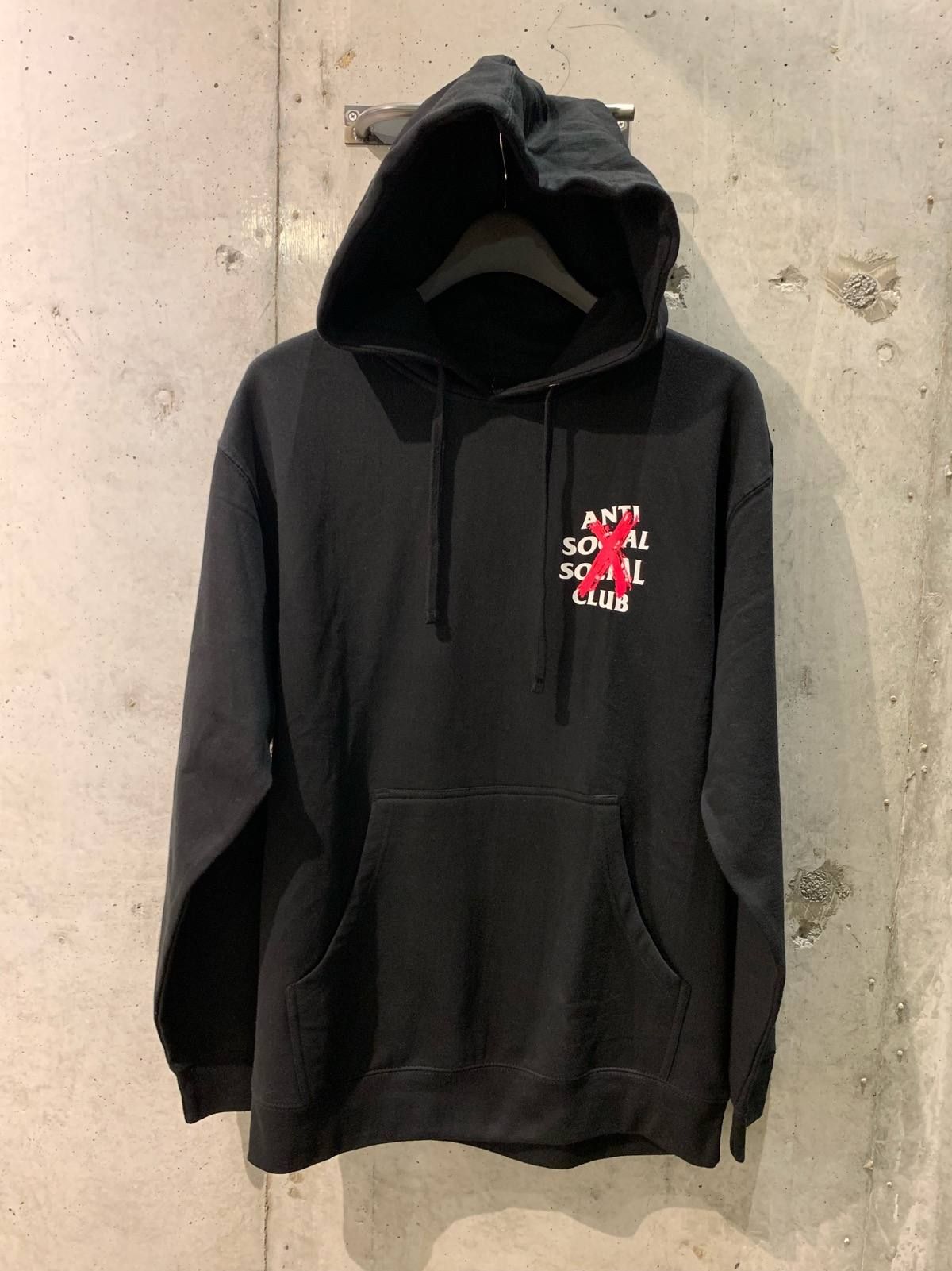 PULLOVER HOODIE/CROSSLOGO(black)