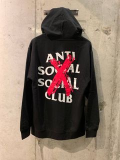 PULLOVER HOODIE/CROSSLOGO(black)