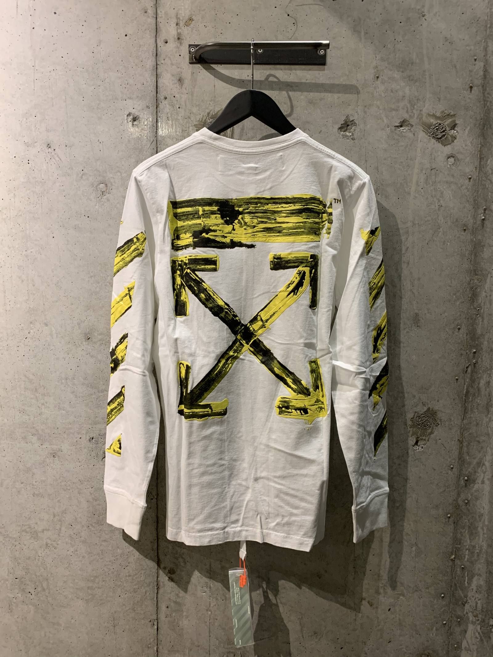 100%新品RUiiUЯ 様専用OFF-WHITE オフホワイト パーカー スプレーペイント トップス