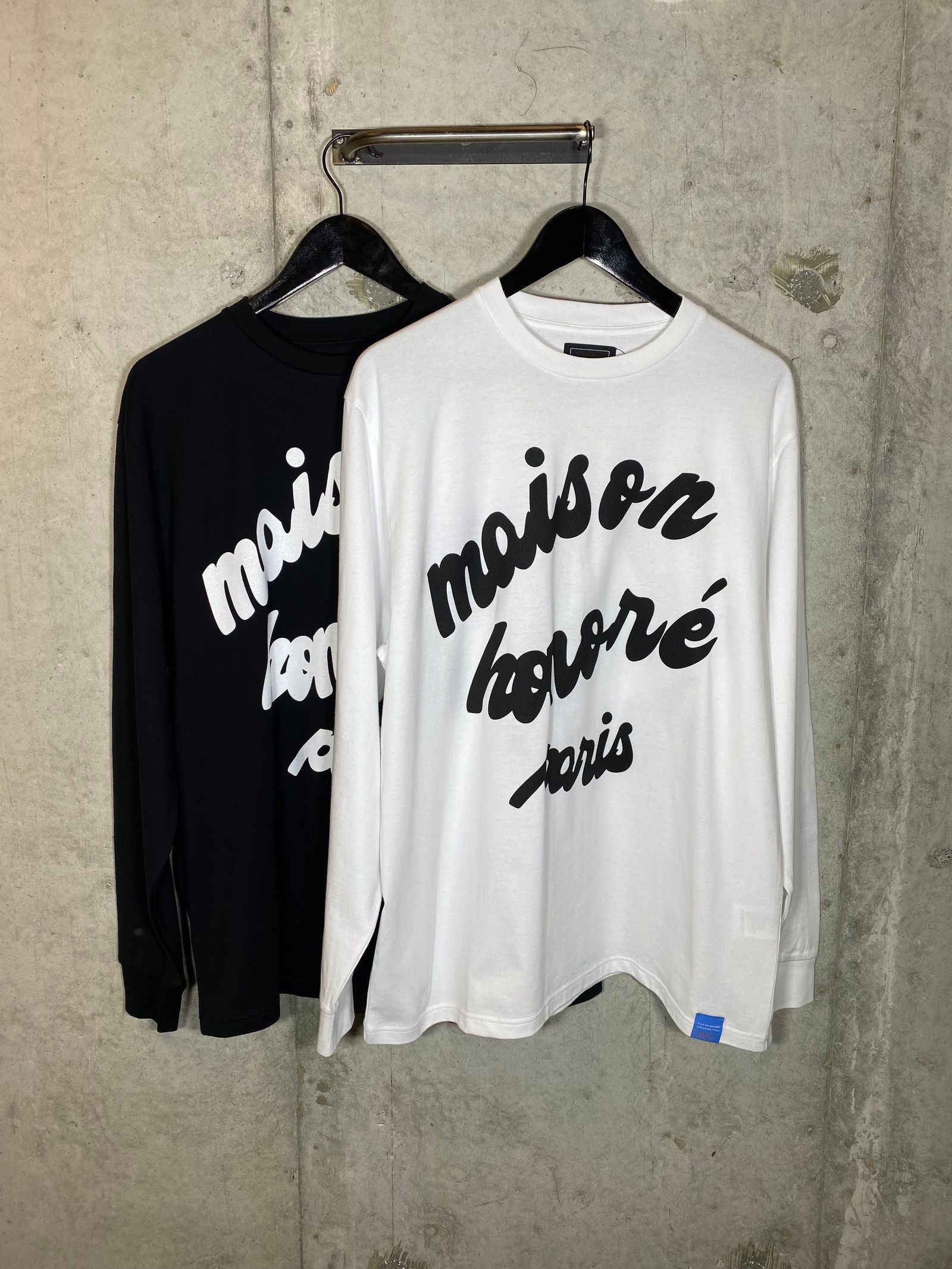 Clement LongSleeve-T /  White x Black