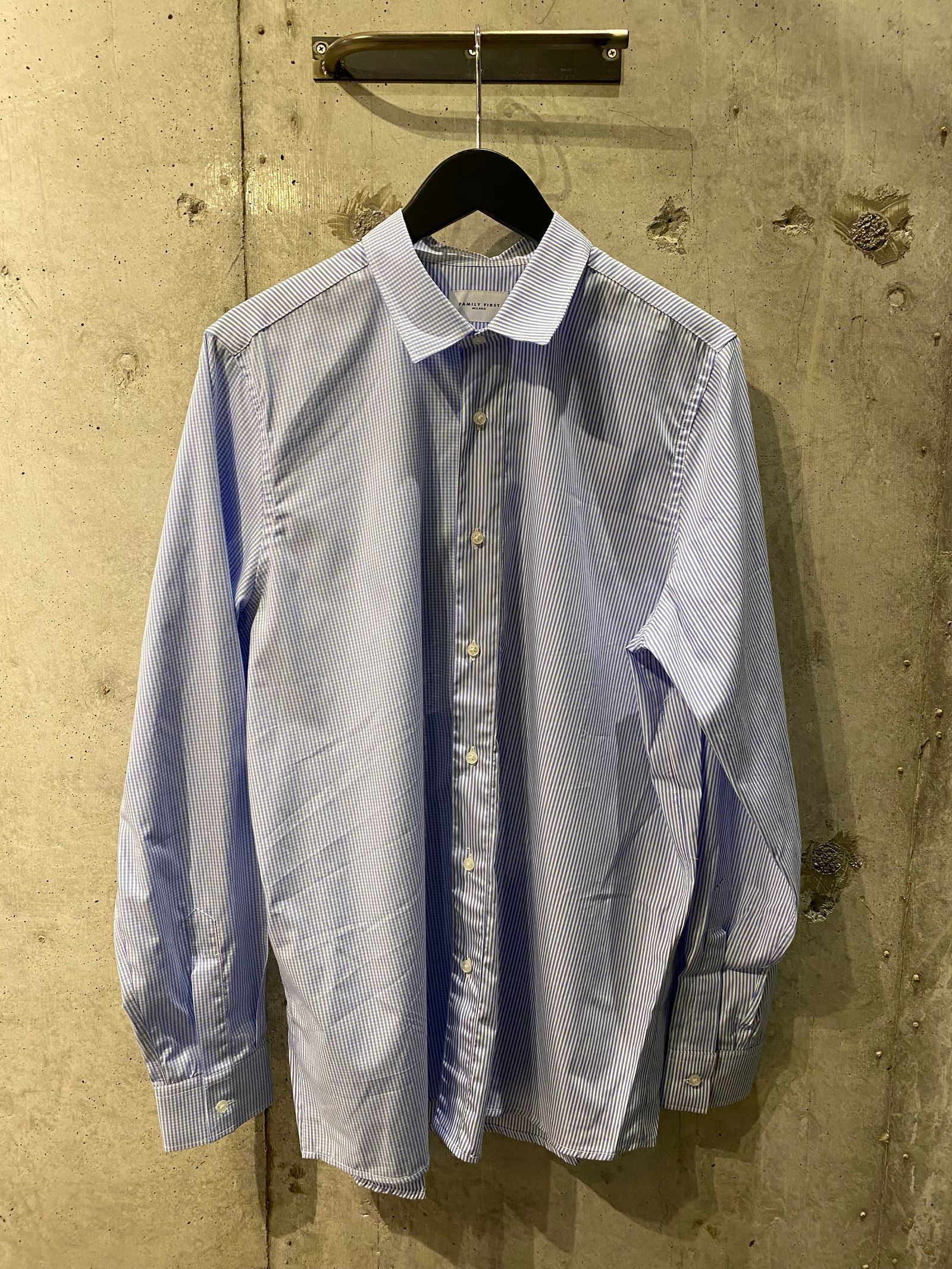 long length shirt / light blue