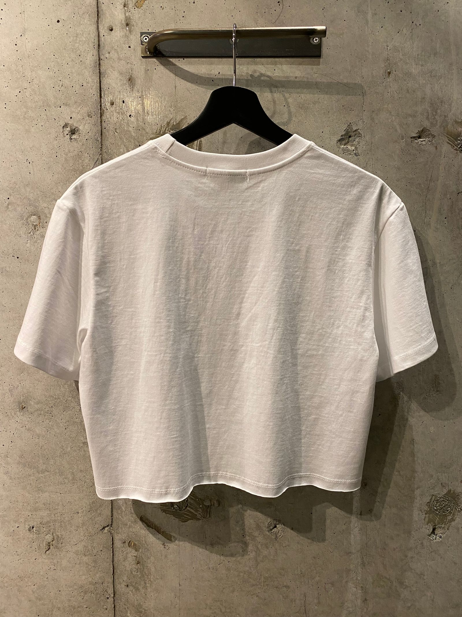 ショート丈TEE/white