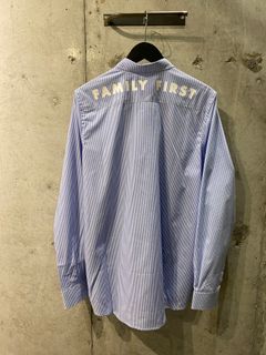 long length shirt / light blue