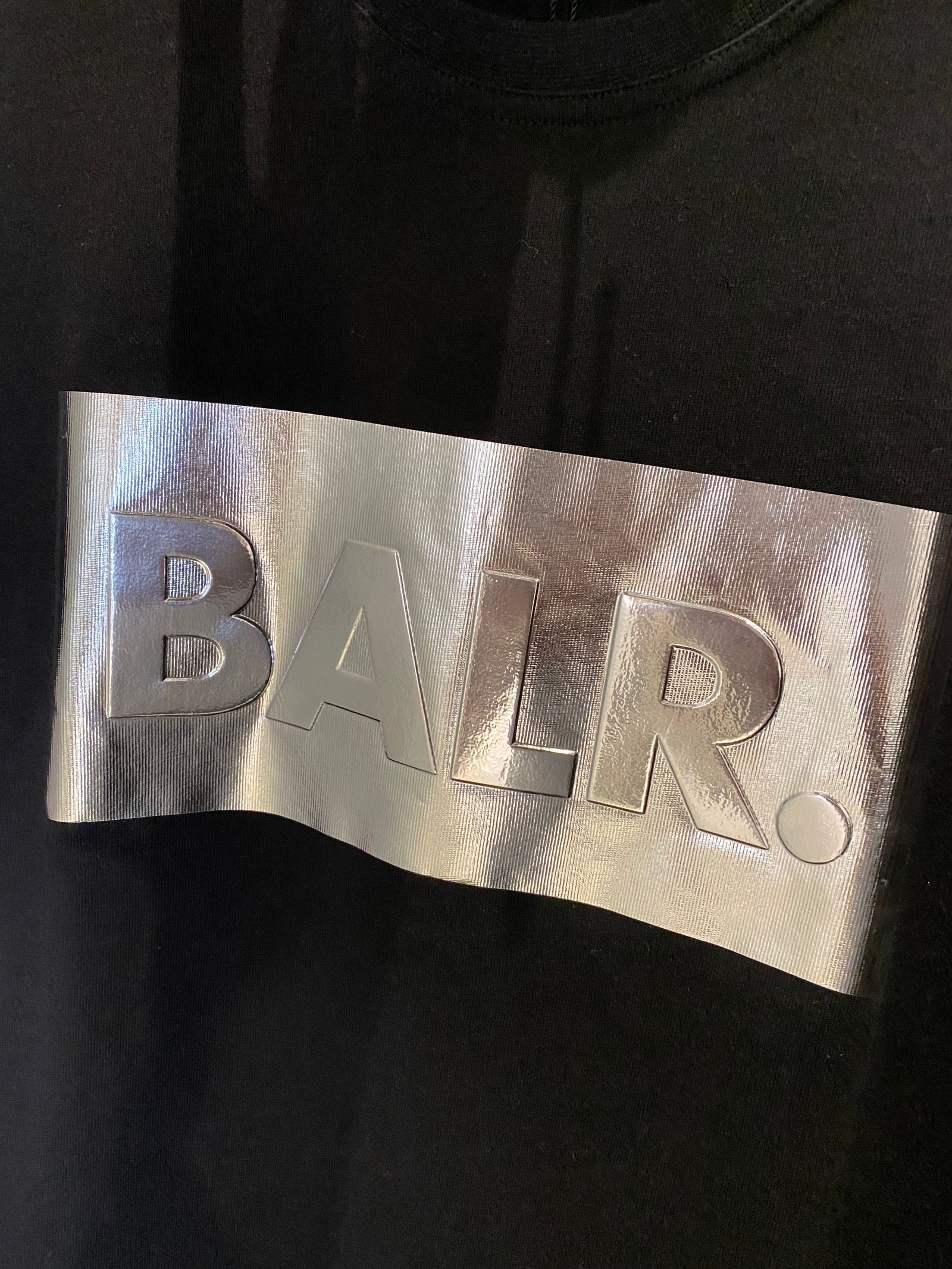 BALR METAL LOGO Tshirt / black