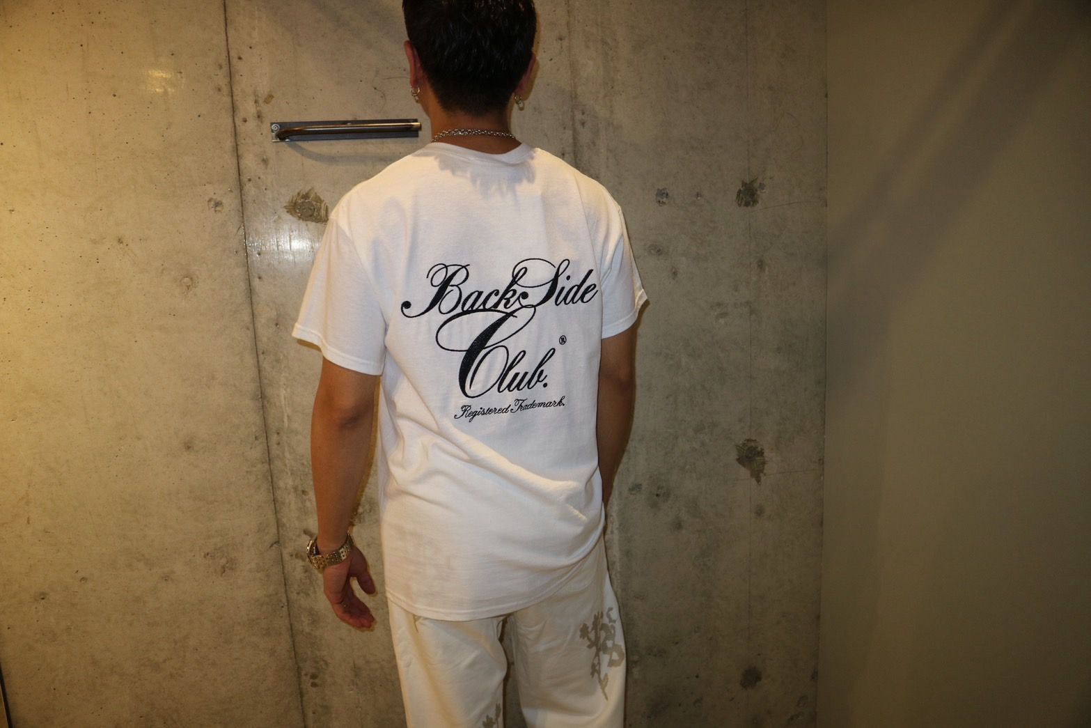 GR TSHIRT/EMBROY WHITE