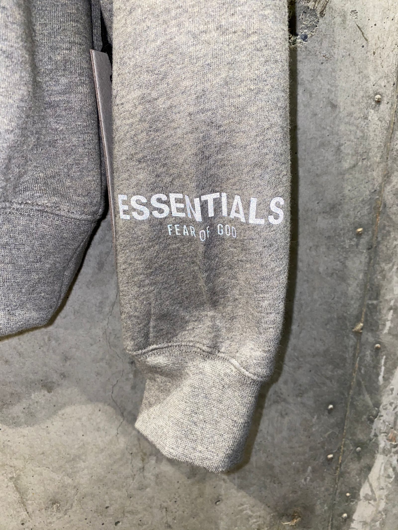 FOG ESSENTIALS crew neck/HEATHER OAT