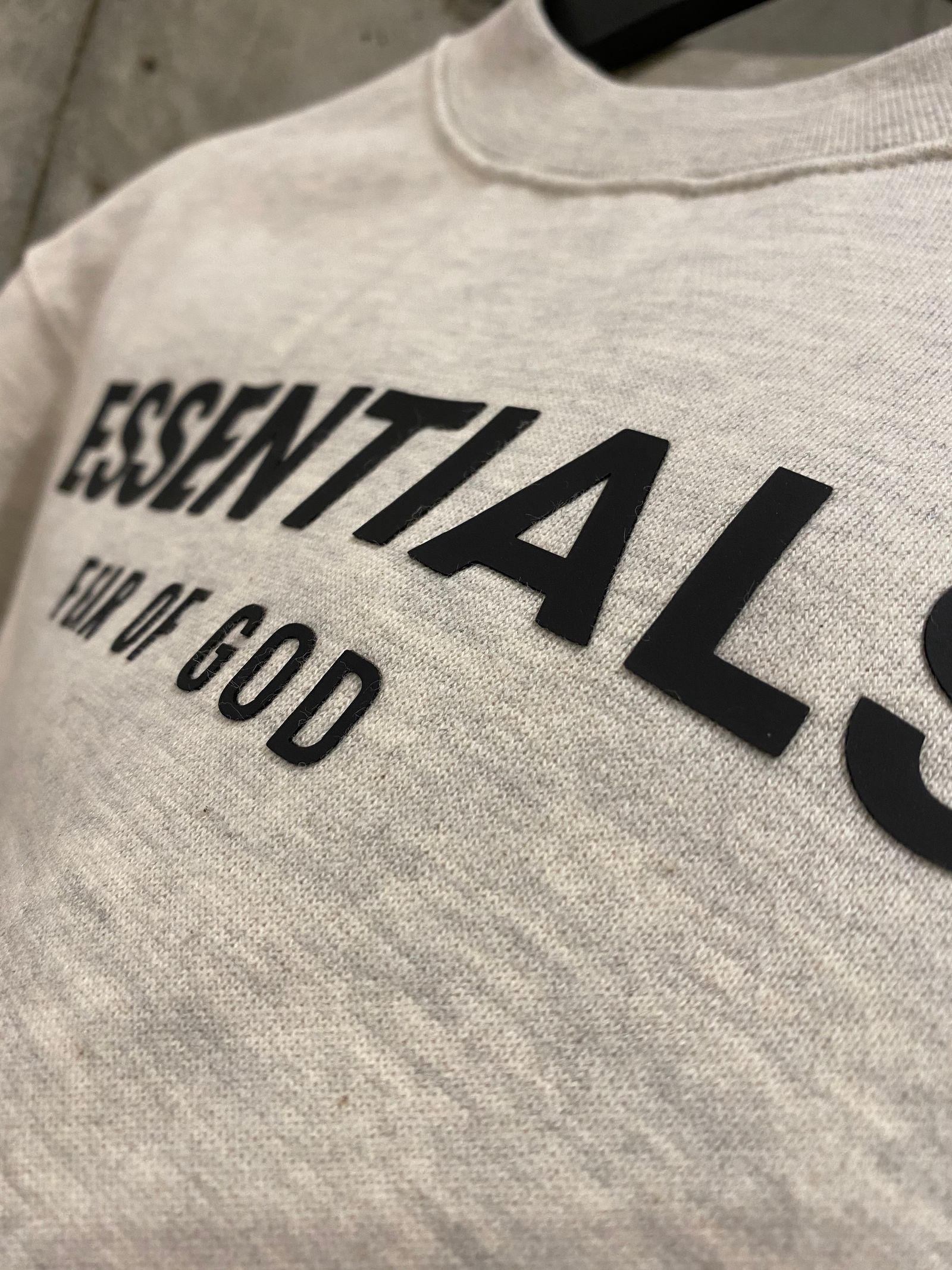 FOG ESSENTIALS (KIDS) crew neck /OATMEAL